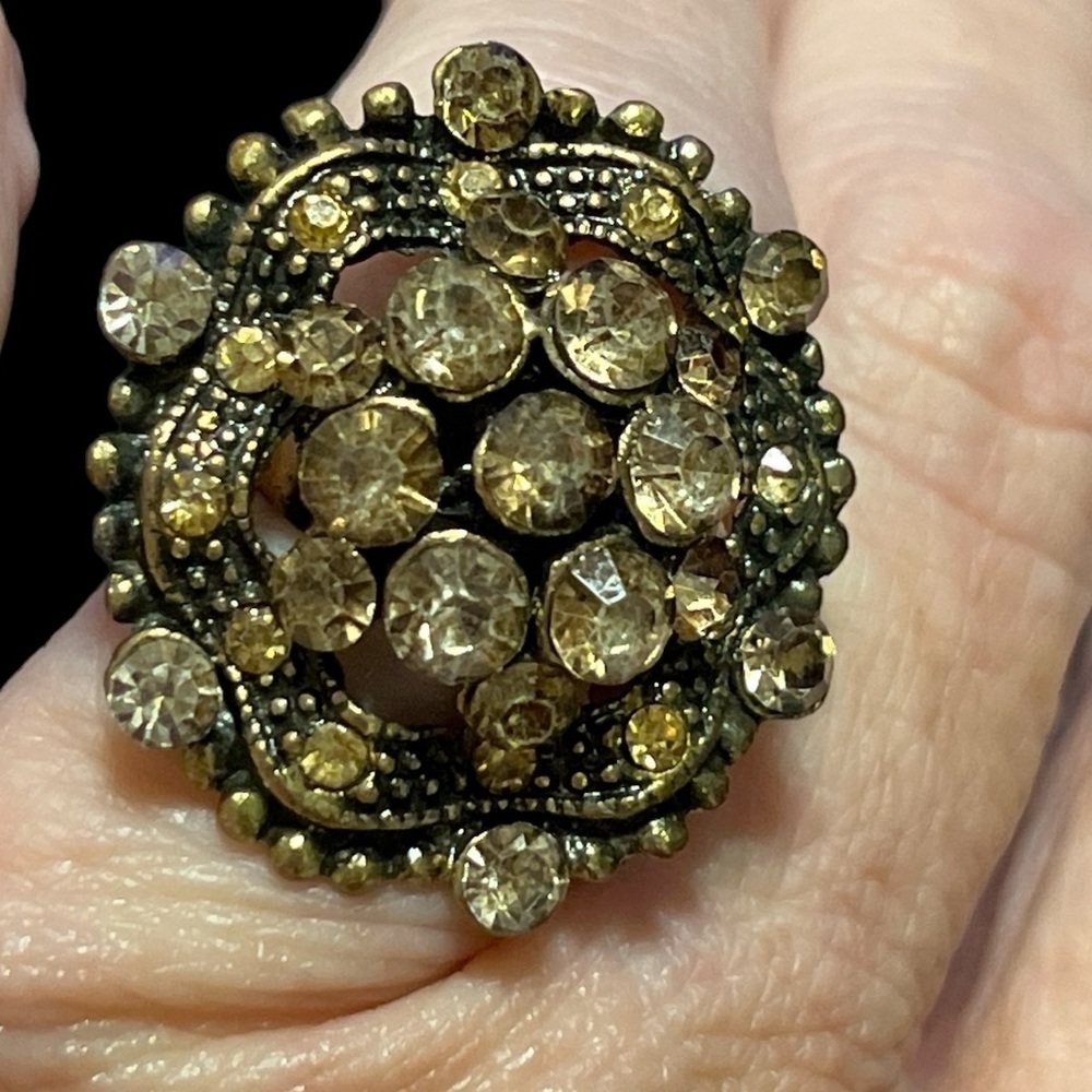 🌼Ring!🌟 Sparkling Costume Big Ring